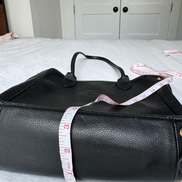 Longchamp Black Leather Tote - Picture 13 of 14